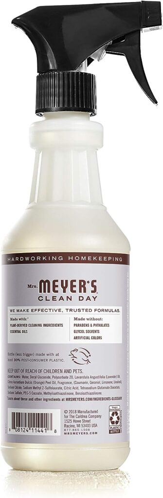 Mrs. Meyers All-Purpose Cleaner Spray, Lavender, 16 fl. oz - Pack of 3