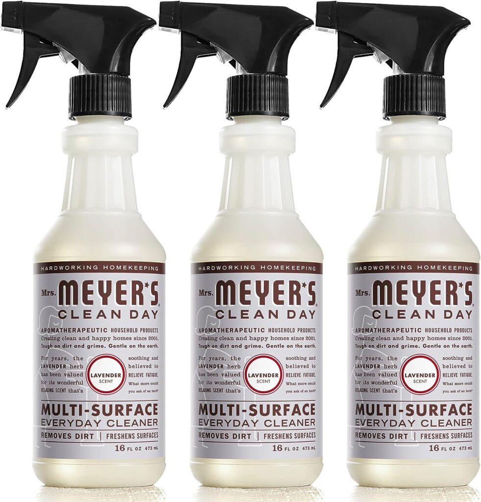 Mrs. Meyers All-Purpose Cleaner Spray, Lavender, 16 fl. oz - Pack of 3